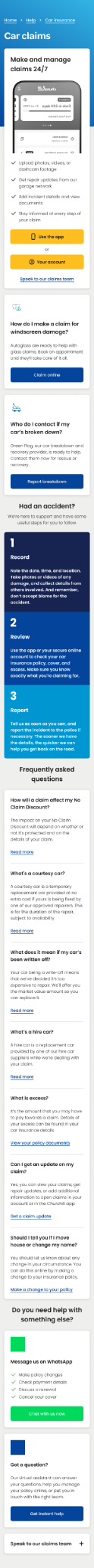 Final Claims Help Page